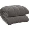 vidaXL Gewichtsdecke Grau 220x260 cm 15 kg Stoff* Decken