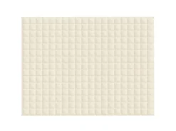 vidaXL Gewichtsdecke Hellcreme 150x200 cm 7 kg Stoff Modell 1