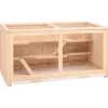 vidaXL Hamsterkäfig 104x52x54 cm Massivholz Tanne* Kleintierbedarf