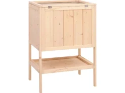 vidaXL Hamsterkäfig 55x40x80 cm Massivholz Tanne* Kleintierbedarf