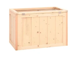 vidaXL Hamsterkäfig 60x35,5x42 cm Massivholz Tanne