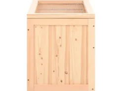 vidaXL Hamsterkäfig 60x35,5x42 cm Massivholz Tanne