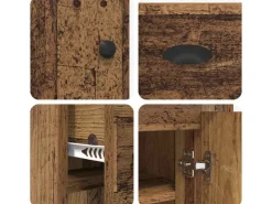 vidaXL Highboard 70 x 35,5 x 67,5 cm Holzwerkstoff 881417* Sideboards|Kommode