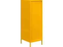 vidaXL Highboard Senf 35x39x103,5 cm Stahl 851379