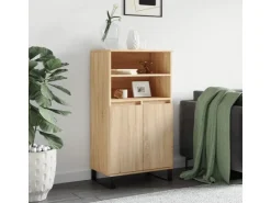 vidaXL Highboard Sonoma-Eiche 60x36x110 cm Holzwerkstoff 831495* Sideboards|Kommode
