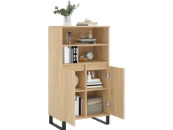 vidaXL Highboard Sonoma-Eiche 60x36x110 cm Holzwerkstoff 831495* Sideboards|Kommode