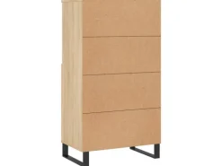 vidaXL Highboard Sonoma-Eiche 60x36x110 cm Holzwerkstoff 831495* Sideboards|Kommode