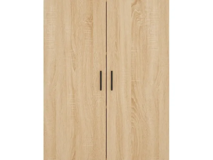 vidaXL Highboard Sonoma-Eiche 69,5x34x180 cm Holzwerkstoff 3195750