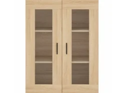 vidaXL Highboard Sonoma-Eiche 69,5x34x180 cm Holzwerkstoff 3198356* Vitrinen