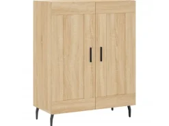 vidaXL Highboard Sonoma-Eiche 69,5x34x180 cm Holzwerkstoff 3198356* Vitrinen