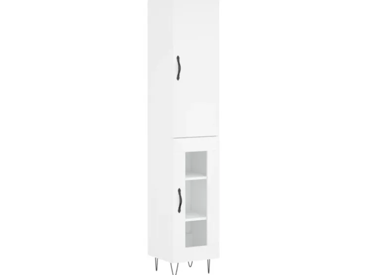 vidaXL Highboard 34,5x34x180 cm Holzwerkstoff 3199073