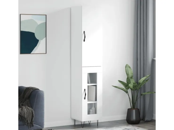 vidaXL Highboard 34,5x34x180 cm Holzwerkstoff 3199073