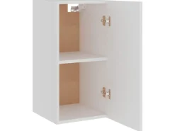 vidaXL Hängeschrank Weiß 29,5x31x60 cm Holzwerkstoff* Regal Weiß
