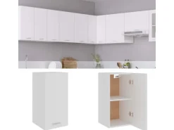 vidaXL Hängeschrank Weiß 29,5x31x60 cm Holzwerkstoff* Regal Weiß
