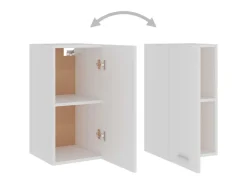 vidaXL Hängeschrank Weiß 29,5x31x60 cm Holzwerkstoff* Regal Weiß