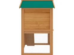 vidaXL Kaninchenstall Kleintierhaus Hasenstall 3 Türen Holz* Kleintierbedarf