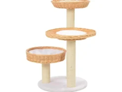 vidaXL Katzen-Kratzbaum Sisal Natürliches Weidenholz Modell 2* Katzenbedarf