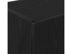 vidaXL Küchenschrank mit Regal Schwarz Eichen-Optik 60 x 50 x 180 cm 3365557