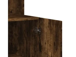 vidaXL Küchenschrank Räuchereiche 95x50x180 cm Holzwerkstoff* Vitrinen