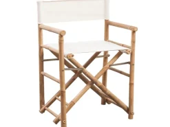 vidaXL Klappbarer Regiestuhl 2 Stk. Bambus und Canvas* Stühle