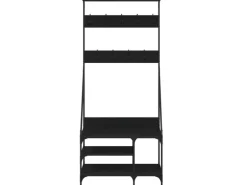 vidaXL Kleiderständer mit Schuhablage 80x40x184 cm 837862* Garderoben