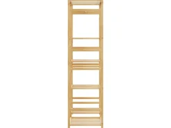 vidaXL Kleiderständer mit Ablagen 100x50x184,5 cm Bambus 4008920