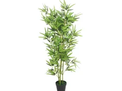 vidaXL Künstliche Bambuspflanze mit Topf 120 cm Grün* Kunstpflanzen