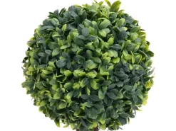 vidaXL Künstliche Buchsbäume 2 Stk mit Topf Kugelform Grün 56 cm* Kunstpflanzen