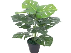 vidaXL Künstliche Monstera-Pflanze mit Topf 45 cm Grün* Kunstpflanzen