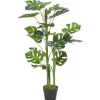 vidaXL Künstliche Pflanze Monstera mit Topf Grün 100 cm* Kunstpflanzen