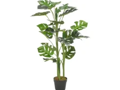 vidaXL Künstliche Pflanze Monstera mit Topf Grün 100 cm* Kunstpflanzen
