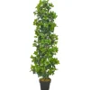 vidaXL Künstliche Pflanze Lorbeerbaum mit Topf Grün 150 cm