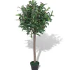 vidaXL Künstlicher Lorbeerbaum mit Topf 120 cm Grün* Kunstpflanzen