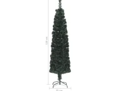 vidaXL Künstlicher Weihnachtsbaum Schlank mit Ständer 120 cm Glasfaser* Ostern