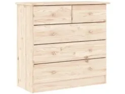 vidaXL Kommode ALTA 77x35x73 cm Massivholz Kiefer* Kommode