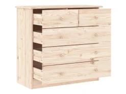 vidaXL Kommode ALTA 77x35x73 cm Massivholz Kiefer* Kommode
