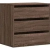 vidaXL Kommode Braun Eichen-Optik 60x41x58 cm Holzwerkstoff* Sideboards