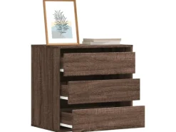 vidaXL Kommode Braun Eichen-Optik 60x41x58 cm Holzwerkstoff* Sideboards