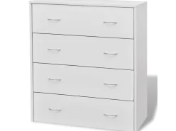 vidaXL Kommode mit 4 Schubladen 60x30,5x71 cm 242545* Kommode