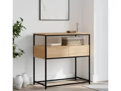 vidaXL Konsolentisch Sonoma-Eiche 75x40x75 cm Holzwerkstoff* Tische