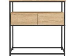 vidaXL Konsolentisch Sonoma-Eiche 75x40x75 cm Holzwerkstoff* Tische