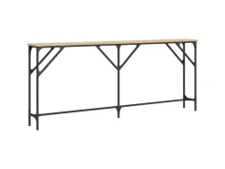 vidaXL Konsolentisch Sonoma-Eiche 180x23x75 cm Holzwerkstoff* Tische