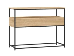 vidaXL Konsolentisch Sonoma-Eiche 100x40x75 cm Holzwerkstoff* Tische