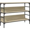 vidaXL Konsolentisch Sonoma-Eiche 100x32x75 cm Holzwerkstoff Modell 2
