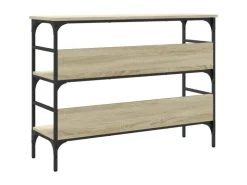 vidaXL Konsolentisch Sonoma-Eiche 100x32x75 cm Holzwerkstoff Modell 2