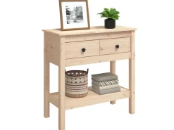 vidaXL Konsolentisch 75x35x75 cm Massivholz Kiefer* Tische