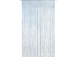 vidaXL Makramee Vorhang Blau 140x240 cm Baumwolle Modell 3* Türvorhänge