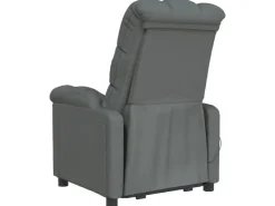 vidaXL Massagesessel Dunkelgrau Stoff Modell 32* Sessel
