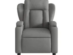 vidaXL Massagesessel Dunkelgrau Samt Modell 9* Sessel