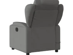 vidaXL Massagesessel Dunkelgrau Samt Modell 9* Sessel